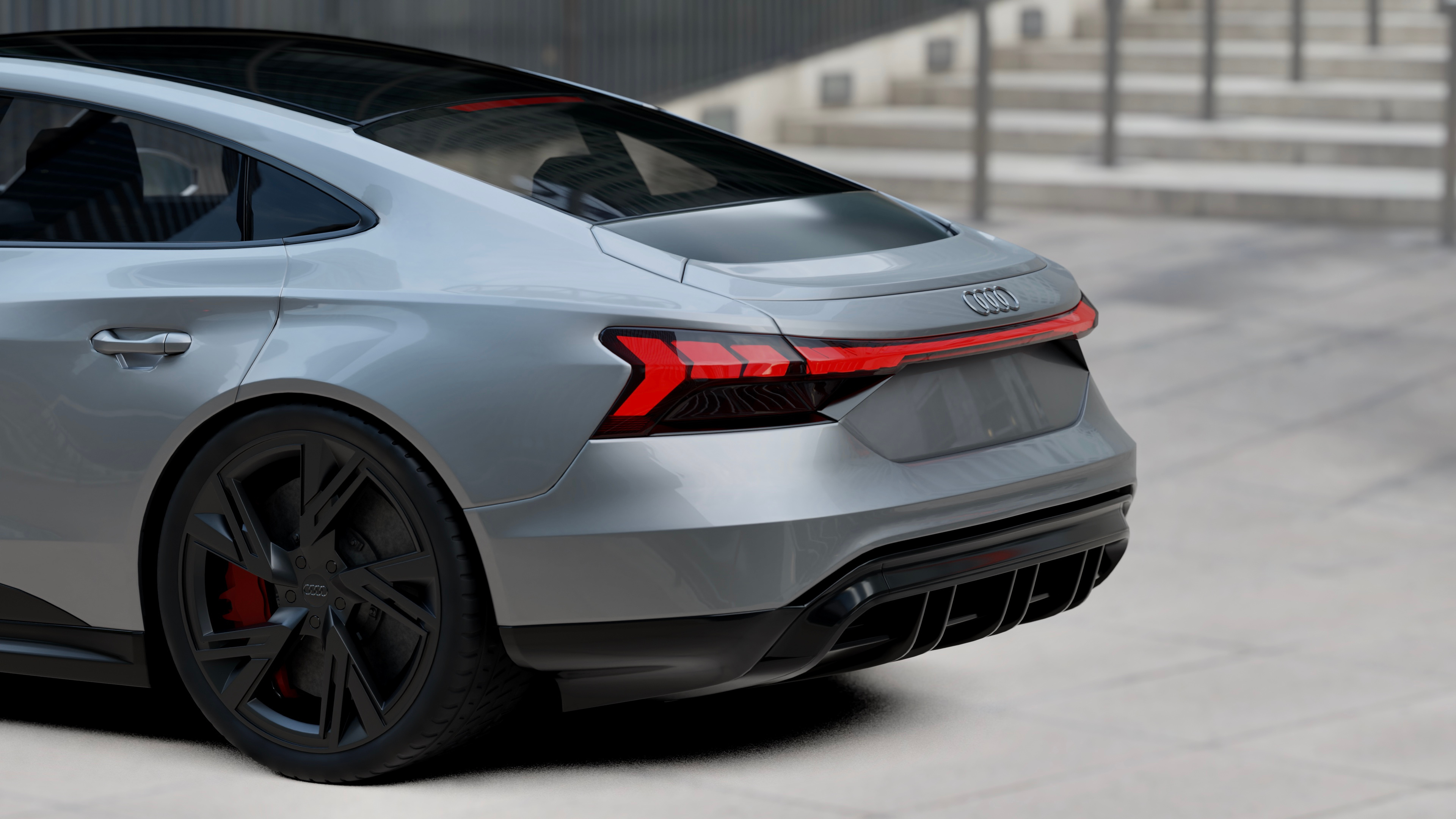 Audi e-tron GT Quattro 3d audi auto automotive blender car cycles e tron gt hdri quattro render sedan vehicle