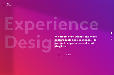 Design.Comcast design responsive website
