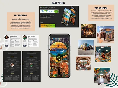 FamTrove case study design ui usability test user research ux