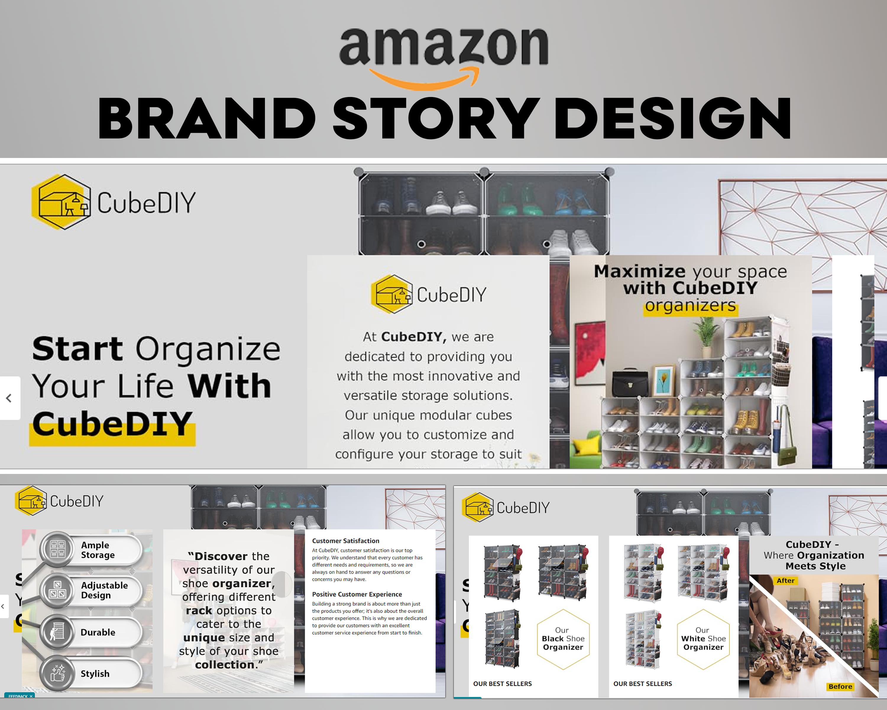 Example of Amazon Brand Story Design