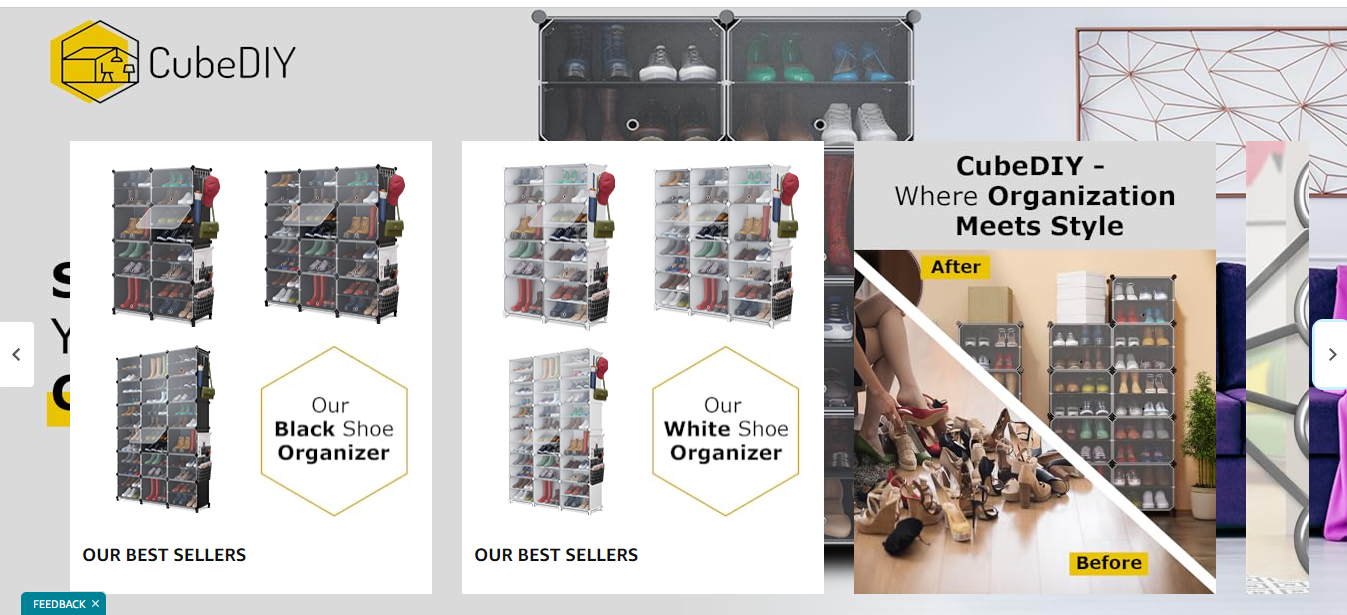 Example of Amazon Brand Story Design