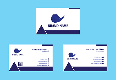 Business card ai business card business card design card illustrator white card