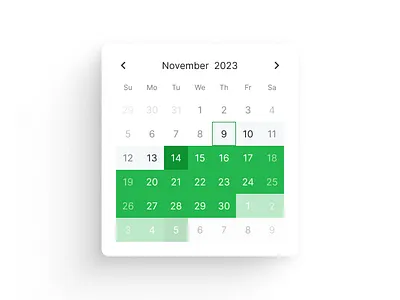 Svelte Calendar npm package calendar date date range picker datepicker npm package picker svelte