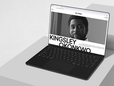 Kingsley Okonkwo Web Exploration design kingsley okonkwo personal website portfolio website ui ui design uiux user experience user interface ux ux design web design website design