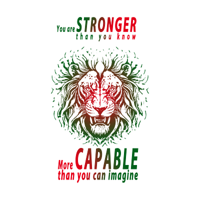 lion graphic design