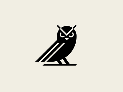 Bithoot logo animal bird branding eagle logo logo design logo designer logomark logotype mark minimalist logo negative space owl raven simple logo symbol tech company