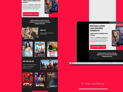 E-mail Marketing - TV Subscription design e mail figma marketing tutorial ui