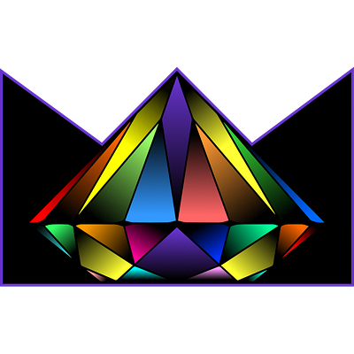 DIamond Crown logo adobe illustrator graphic design logo