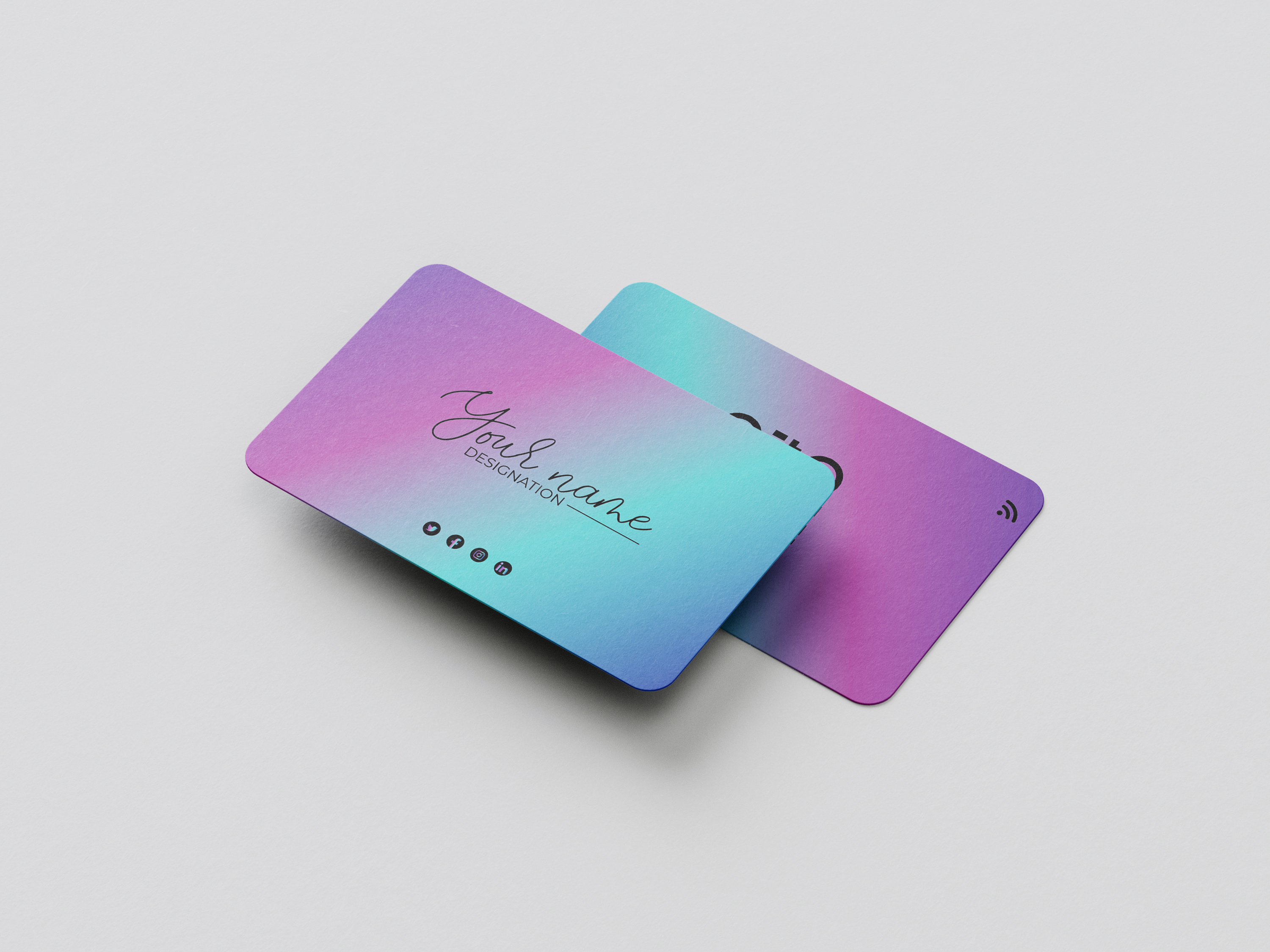 Example of Nfc Business Card Design
