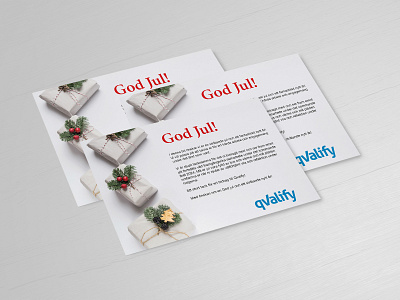 God Jul-kort - Qvalify