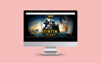 The Adventures of Tintin Campaign Website
