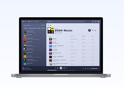 Spotify redesign music app product design spotify ui