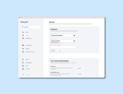 #DailyUI Day 7 - Settings Page challenge dailyui design figma settings ui ui design ux ux design web design