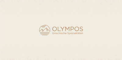 Olympos brand branding clean design editorial flat graphic design identity illustration illustrator logo logo design minimal typography vector