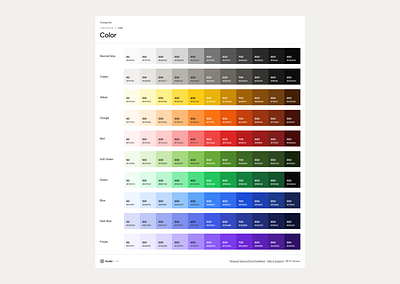 Koala Color Palette color color palette design system koala koalaui light light mode