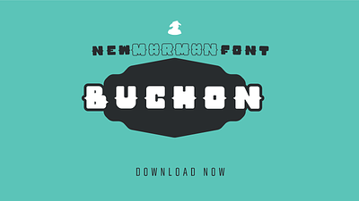 BUCHON FONT display font mrmn old west typeface vaquero western