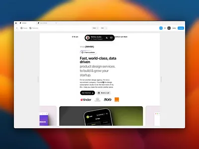 moving gradients animation branding button interface ui ux