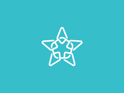 Star Logo branding creative lineart logo minimal star symbol