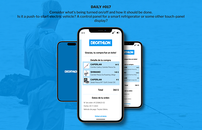 Daily #017 - Email Receipt - DECATHLON 017 challenge daily017 dailyui design figma ui ui17 uidesigner ux