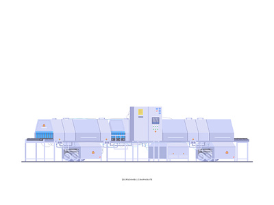 Flat Factory Equipment illustration branding colorfull illustration colors factory vector flat graphics flat illustration flat vector gpsehmbi graphics illustration illustration graphics minimalist graphics minimalist vector motion graphics shape graphics shape illustration shapes design