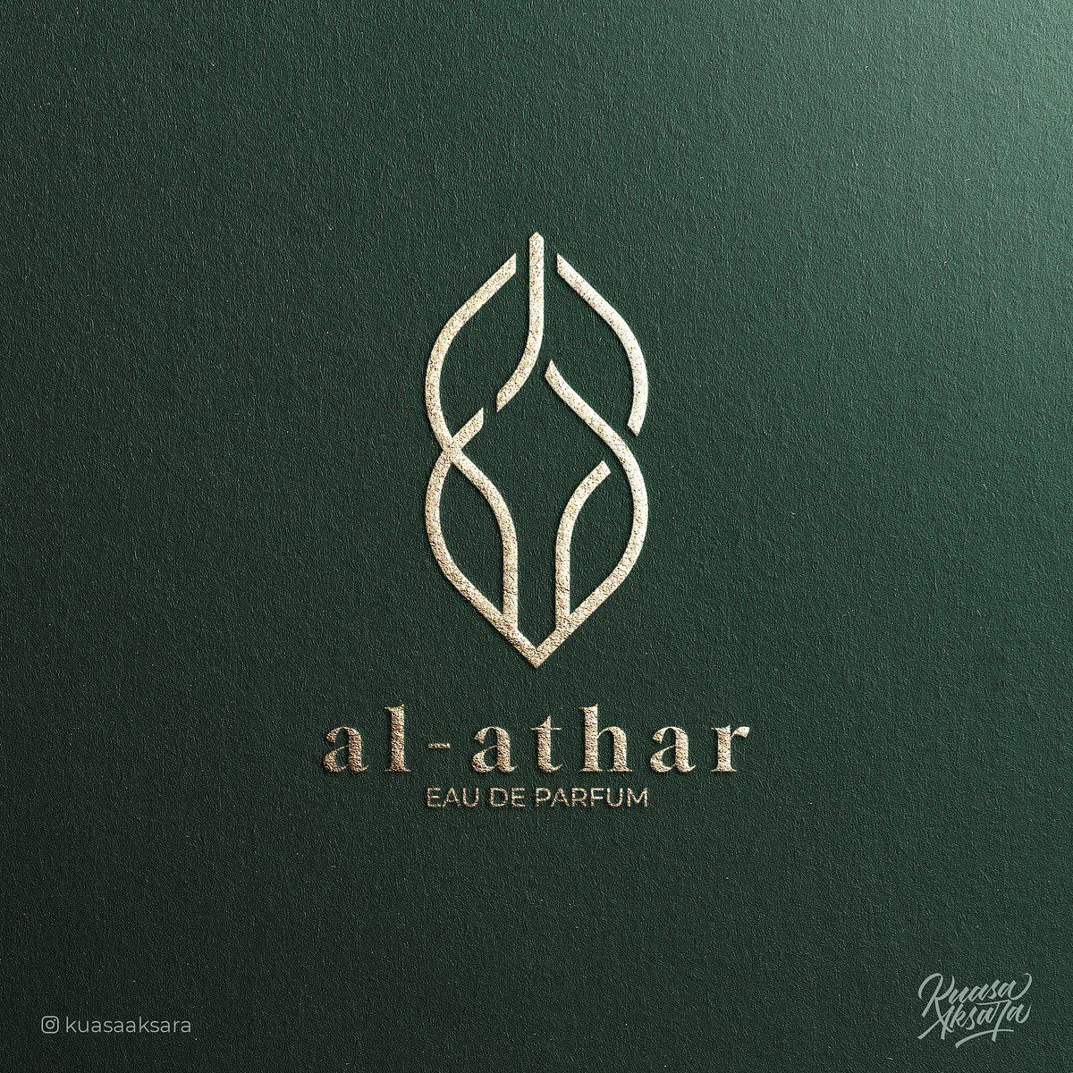 Al-Athar Arabic Logo Arabic Perfume (العطار) Islamic Branding by Setyo ...