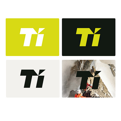 TiROK animation climbing logo hiking logo icon logo animation logomark mark