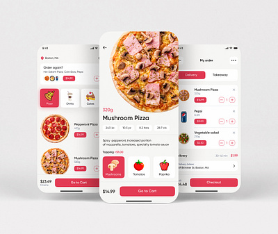 Restaurant Mobile App Design figma mobile mobile app product design restaurant restaurant app ui ui design