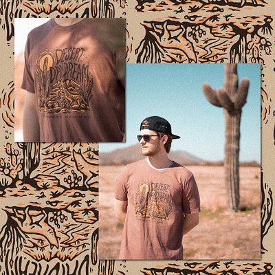 Four Peaks Brewing | Desert Daydream apparel design apparel graphics arizona art brand branding collection design graphic art graphic design hand drawn illustration logo merch merchandise nature outdoor outdoors print design product design