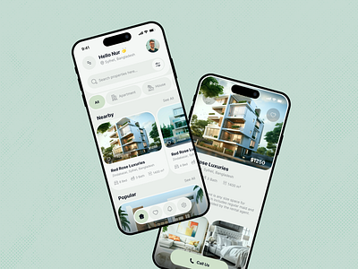 Real Estate Mobile App Design app design buy e commerce feed home home service house real estate real estate app design rent room sell ui ui design ui ux