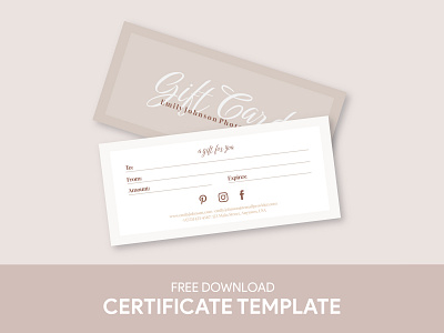 Voucher Template designs, themes, templates and downloadable graphic  elements on Dribbble
