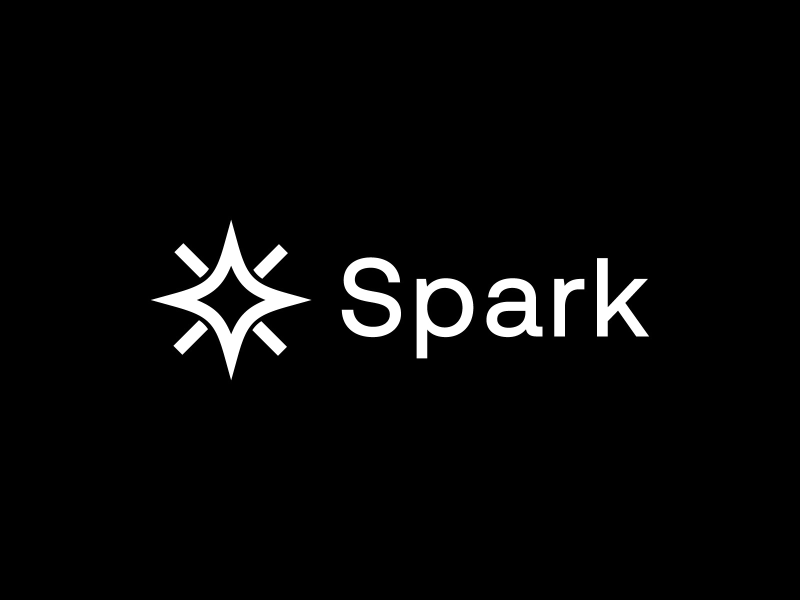 spark, spark logo, fintech logo, modern logo, minimlist logo by Masud ...