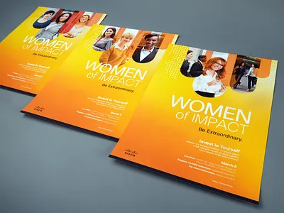 Cisco "Women of Impact" Poster Series graphic design posters promotional branding typography