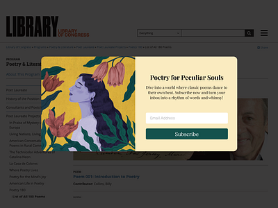 Pop-up Overlay india mumbai poetry pop up ui popup ui ui challenge ui february ui ux uidaily