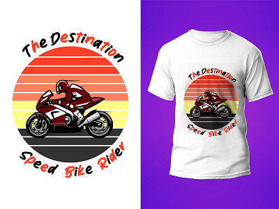 Biker T-Shirt Design 2 app branding custom t shirt design design graphic design illustration logo typography ui ux vector