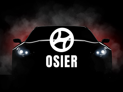 Osier - Logo Design 3d branding car graphic design logo luxury ui