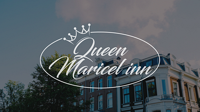 Queen Maricel Branding branding design graphic design hotel illustration illustrator logo ui