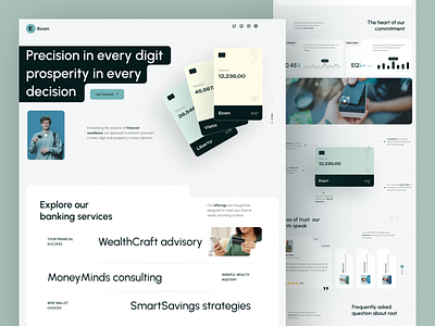 Digital Banking Landing Page - Econ banking banking landing page digital digital banking digital banking landing page finance finance landing page financial fintech fintech landing page landing page landing page design ui design uiux uiux design user interface