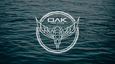 Oak Aquatix Logo design graphic design illustration illustrator logo vector