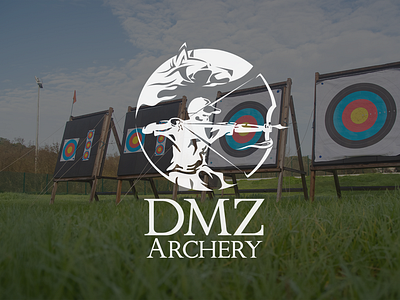 DMZ Archery Branding archery branding design graphic design illustration illustrator logo vector