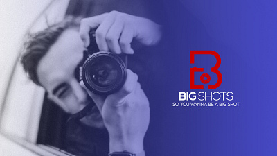BIG Shots Logo branding graphic design logo
