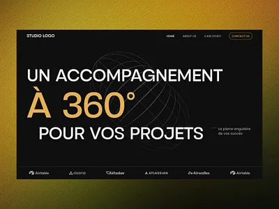 Minimalism concept website concept website dark mode hero section minimalism uiux design vietnam webflow website