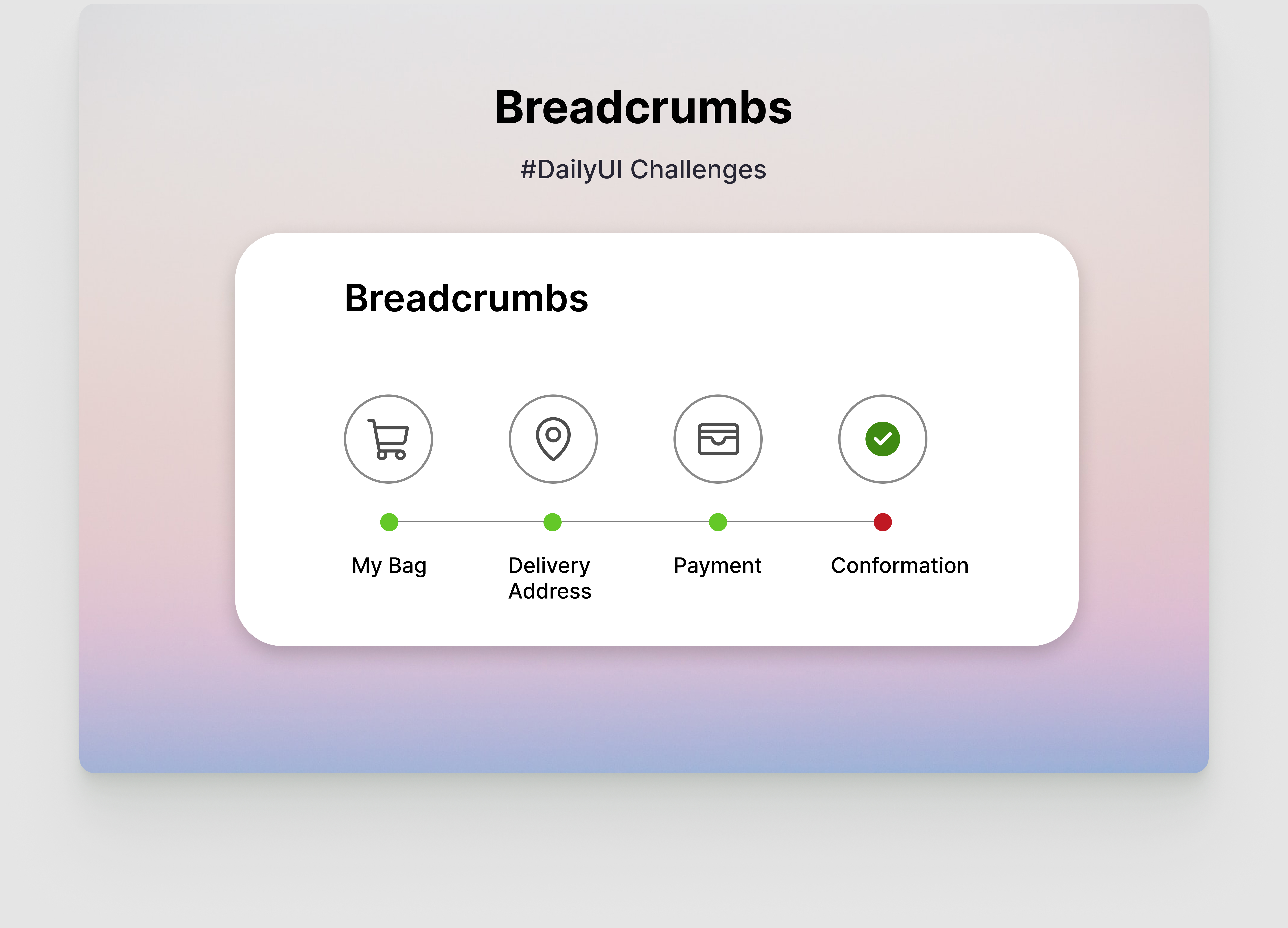 Daily UI 056/100 - Breadcrumbs By Vyankatesh Londhe On Dribbble