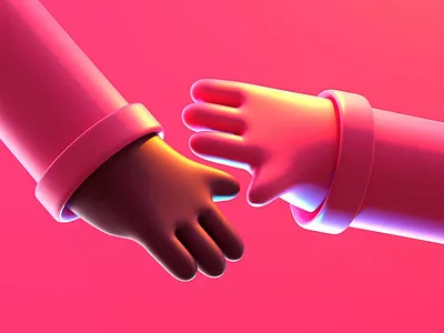 3d Illustrations 3d 3d modeling animation blender creative design designer graphic design graphics hand hate humanity illustration inspiration love magic pink poster race yellow