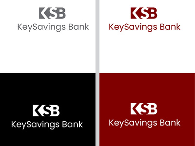 KSB Bank Logo Design. corporate logo creative modern logo ksb bank logo logo logo design minimalist logo modern logo