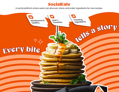 SocialEats - Discover and Share Recipes design figma mobile app ui ui design uiux