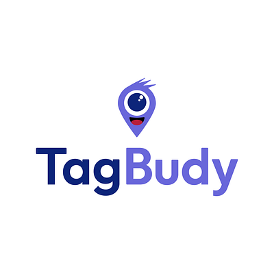 TagBudy Logo design brand guidelines brand identity branding location based app logo logo design social network ui