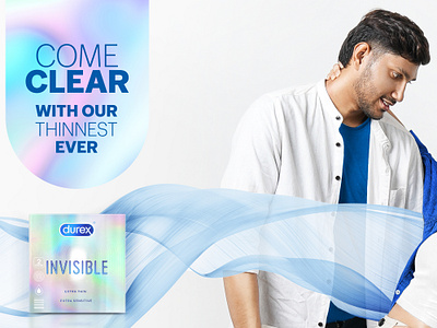 Durex | Come Clear Campaign Key Visual brand campaign branding campaign digital imaging durex graphic design key visual photoshop