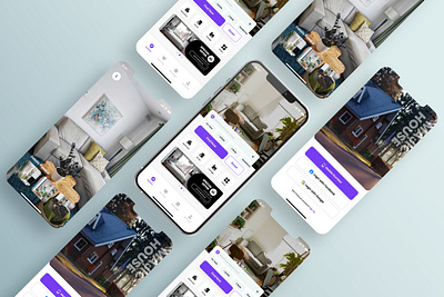 Home Rental Mobile App app graphic design ui ux