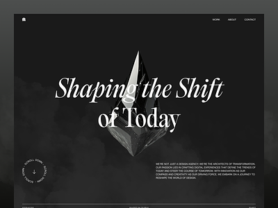 Shift Enterprises - Shaping the shift of today 3d agency branding design design agency graphic design portfolio shift ui ux web design