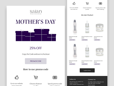 Mother Days Email Template Design company email email template email template design figma figma email html email html email template design mjml email mjml email template design mother day email mothers day newsletter design product email template sales email sales email template